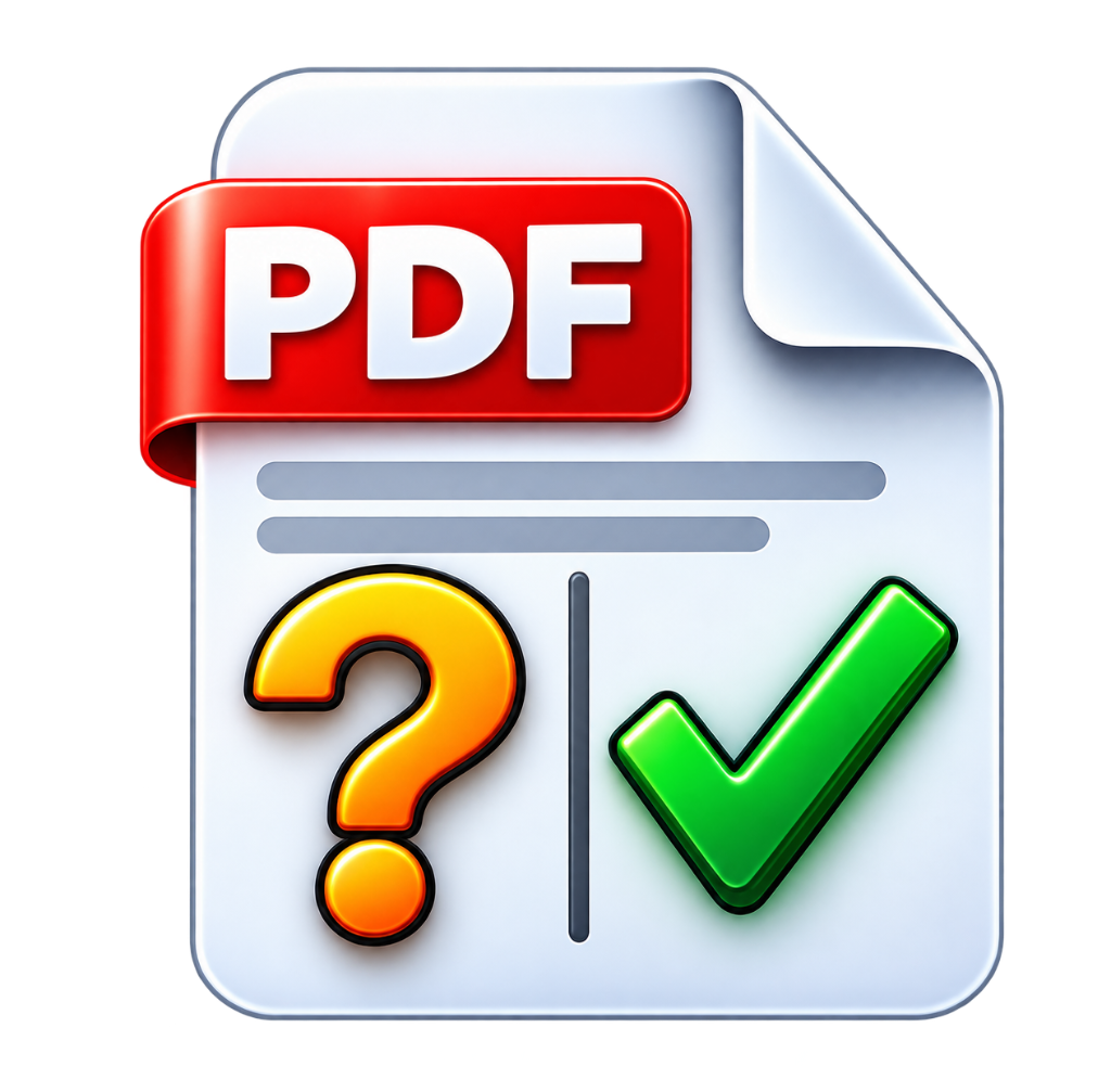 PDF Sign Verify - Green Tick App Logo